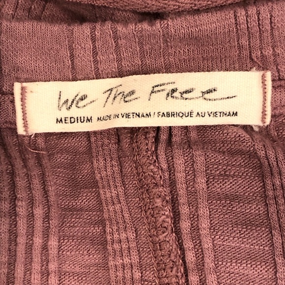 Free People We The Free Big Sur tie-dye, long sleeve ribbed top - Picture 5 of 13